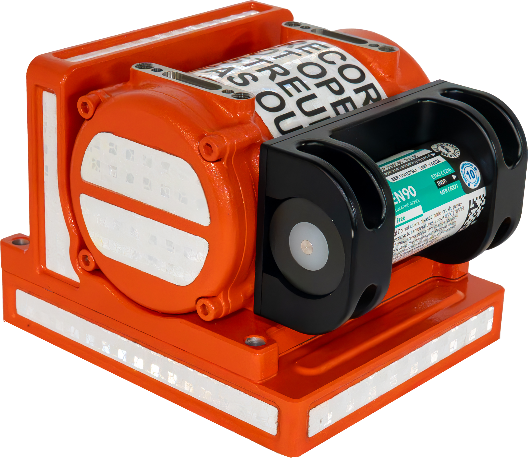 SENTRY CVR and CVFDR shown with Recorder Independent Power Supply (RIPS) Option mounted on the bottom